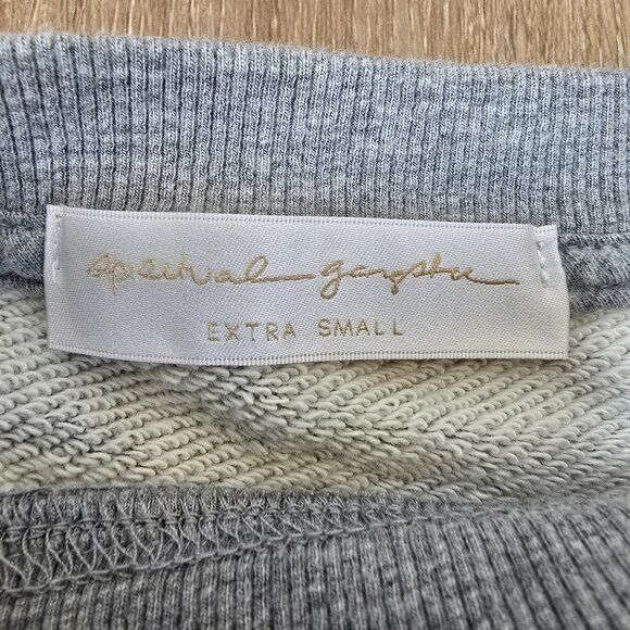 Spiritual Gangster Gray Hthr Ash La Vida Shortsleeve Pullover NWT XS - Picture 3 of 5